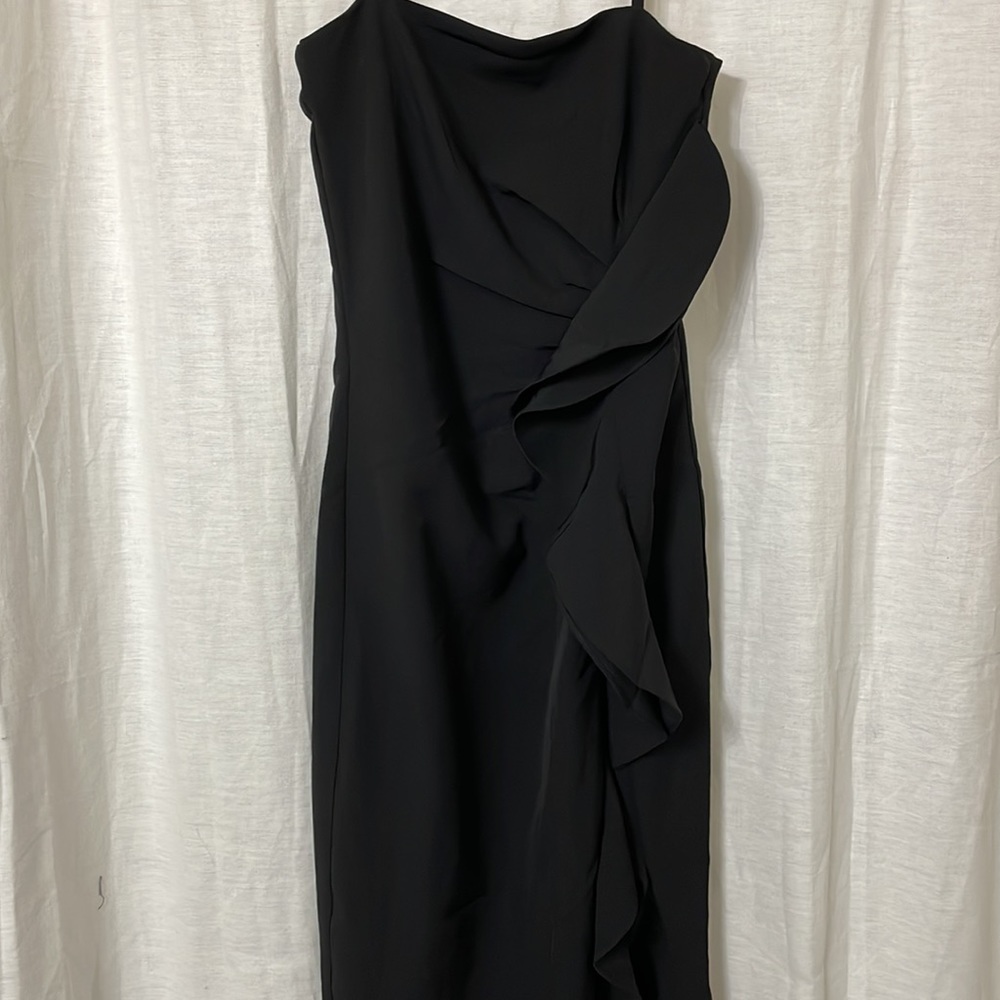 BARDOT RONA RUFFLE MIDI DRESS - Picture 4 of 8